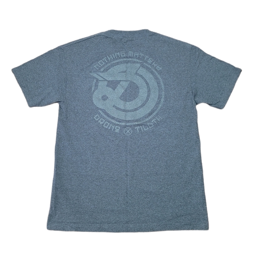 Drone Nothing Matters TILDTH Size Large Gray T-Shirt